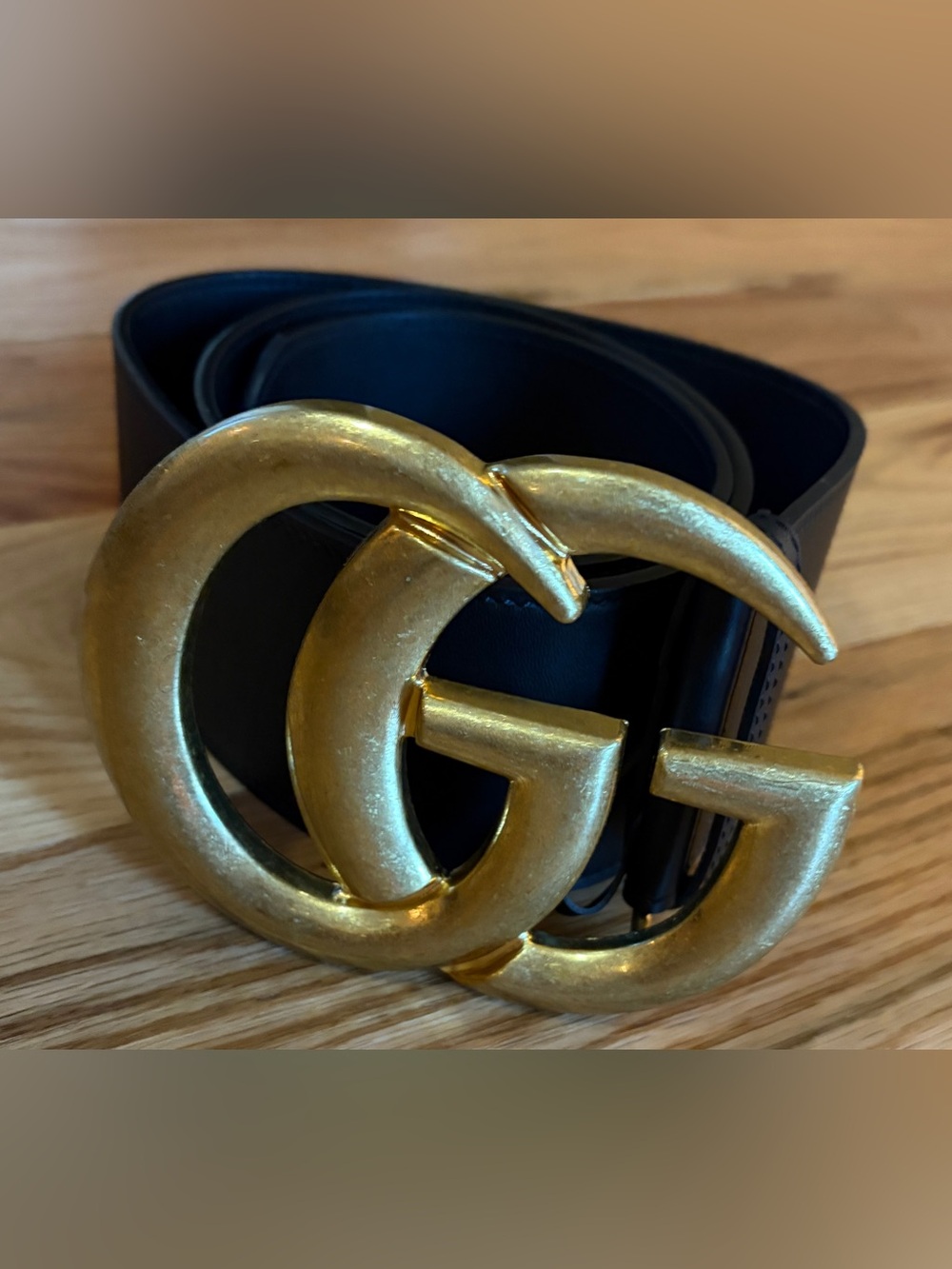Gold Double-G Buckle belts - Picture 3 of 10